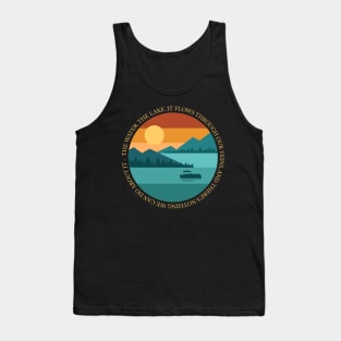 Pontoon - Enjoy the Lake Tank Top